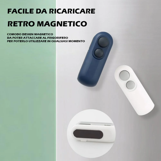 Mini Sigillatori Termici Portatile 2 in 1 (Sigilla e Taglia) Ricaricabile USB, Uso Domestico, Sigillatore Per Ogni Tipo Di Busta
