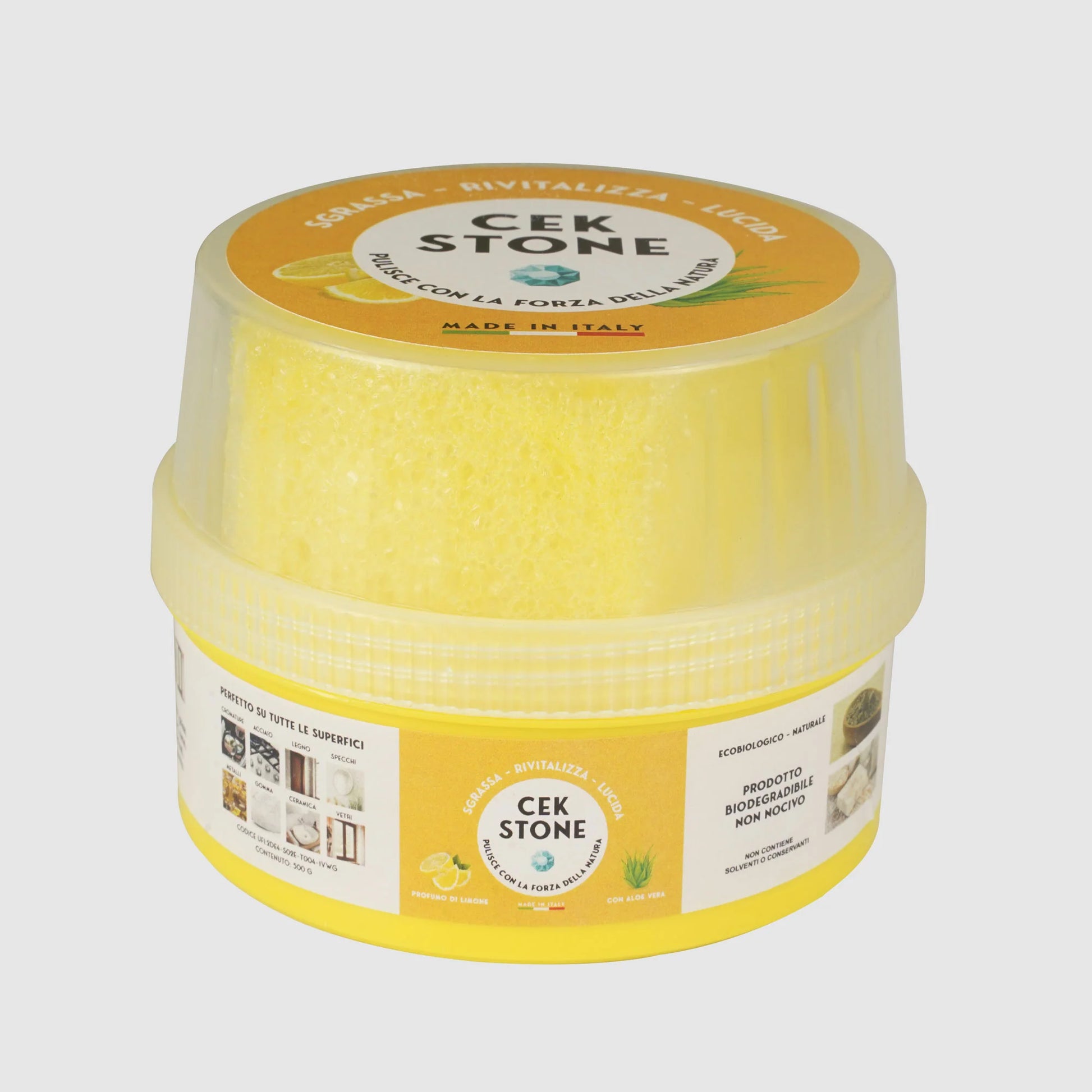 Dici addio a tutti i detersivi è arrivato Cek Stone, Pulisce ogni superficie con la forza della natura 🌿 Con la nostra Pietra naturale puoi pulire, sgrassare e togliere le incrostazioni da diverse superfici. Cek Stone è al 99% naturale e non graffia assolutamente le tue superfici.